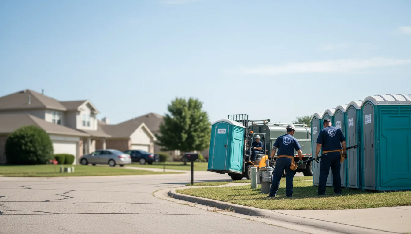 Porta Potty Rental in Schoolcraft, MI near me